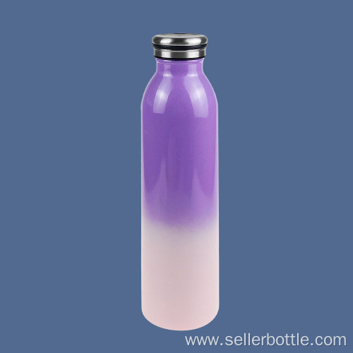 580mL Stainless Steel Glitter Rainbow Vacuum Bottle